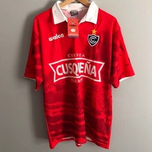 (Men’s XL) 2003 Walon Cienciano Home Shirt 🇵🇪